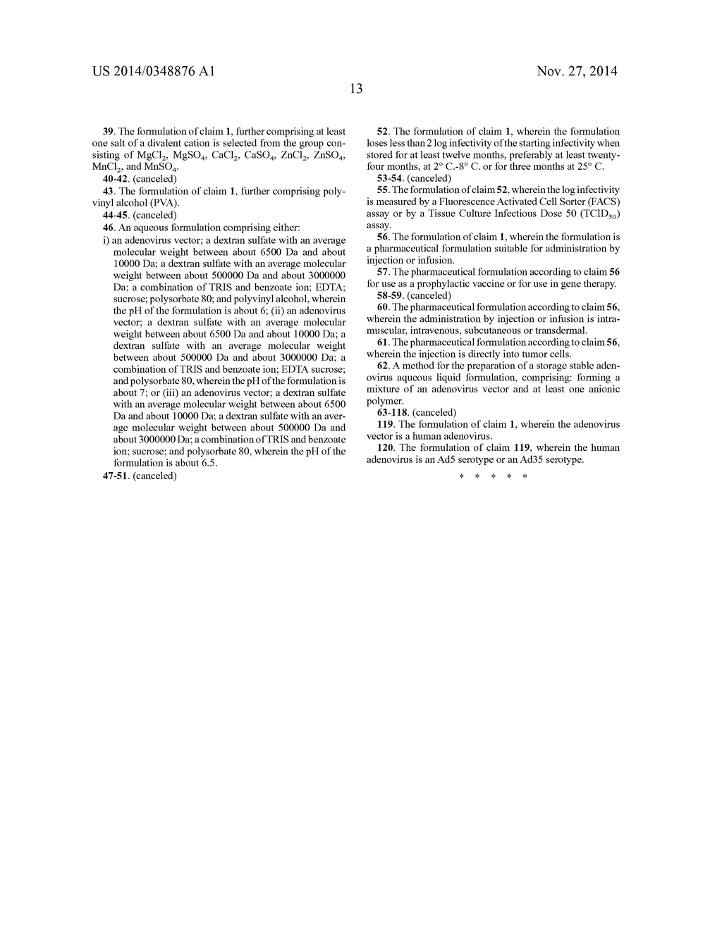 Stable Aqueous Formulations of Adenovirus Vectors - diagram, schematic, and image 29