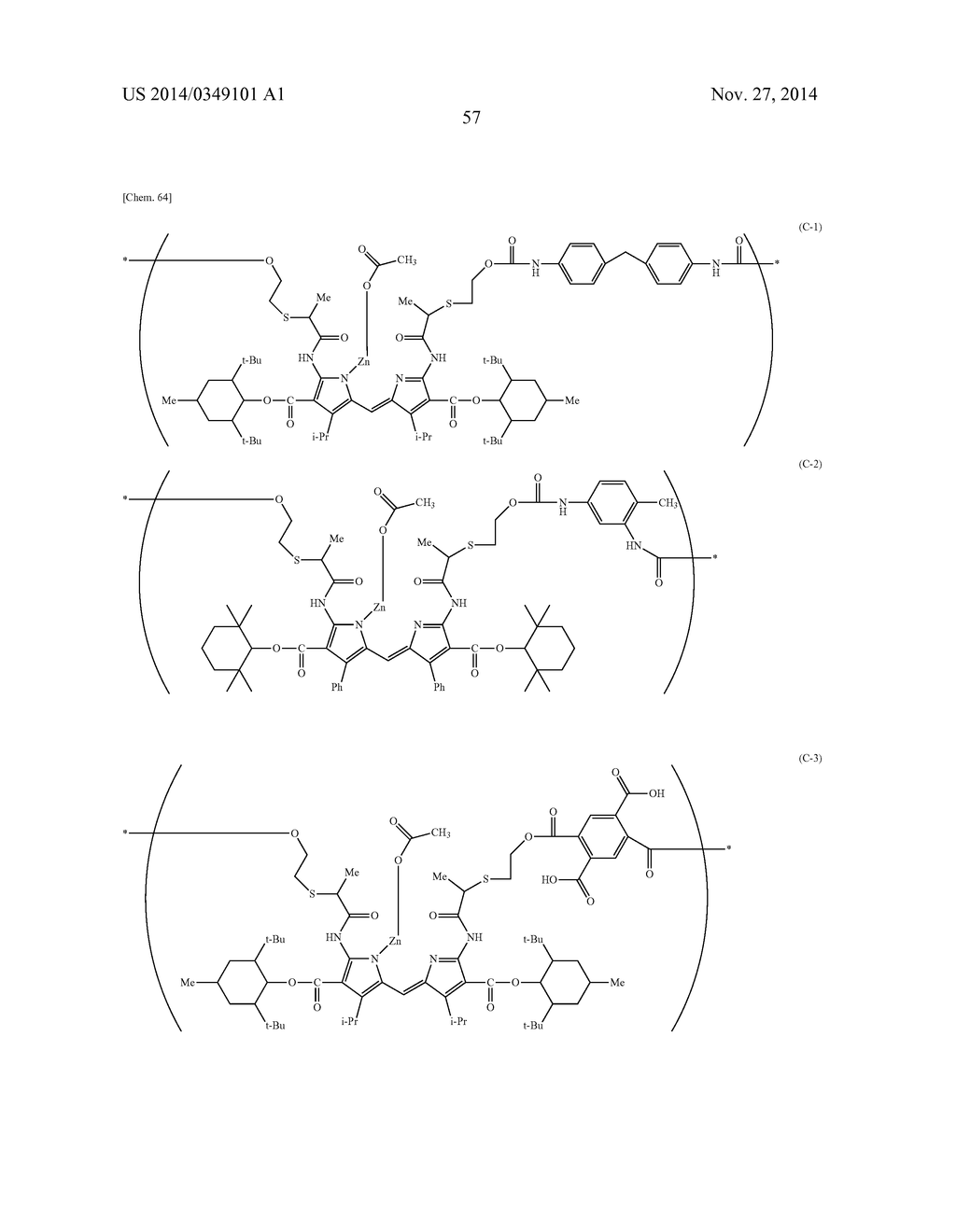 COLORED RADIATION-SENSITIVE COMPOSITION, COLORED CURED FILM, COLOR FILTER,     PATTERN FORMING METHOD, COLOR FILTER PRODUCTION METHOD, SOLID-STATE IMAGE     SENSOR, AND IMAGE DISPLAY DEVICE - diagram, schematic, and image 58