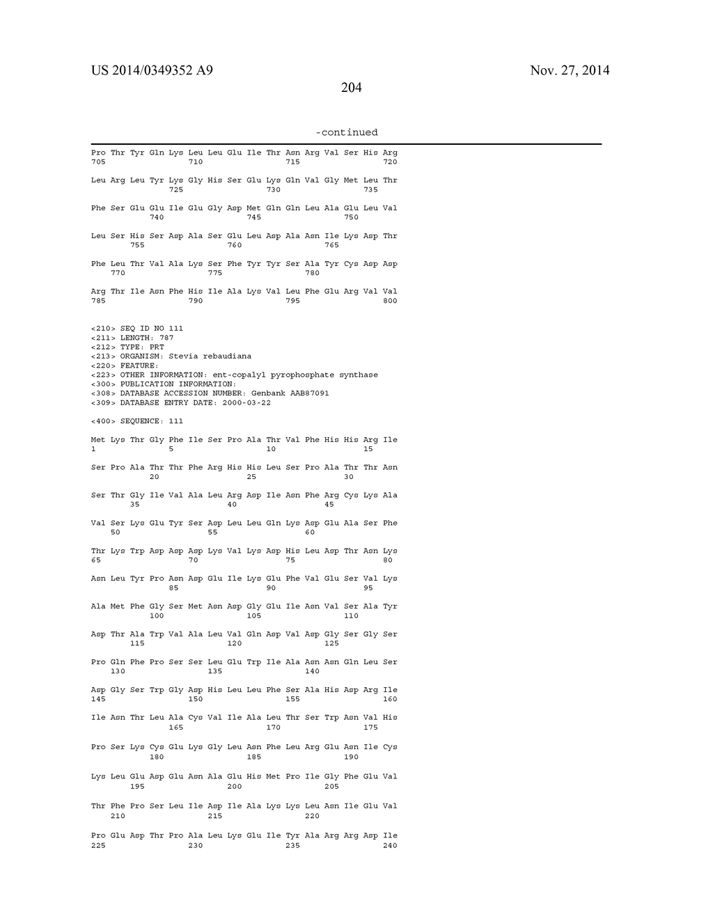 Sclareol and labdenediol diphosphate synthase polypeptides, encoding     nucleic acid molecules and uses thereof - diagram, schematic, and image 232