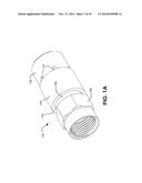 CABLE CONNECTOR HAVING A SLIDER FOR COMPRESSION diagram and image