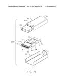 ELECTRICAL CONNECTOR WITH HEAT-DISSIPATION FEAUTER THEREOF diagram and image