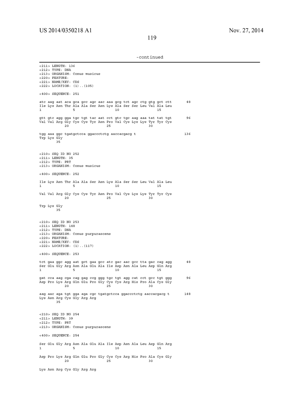 ALPHA-CONOTOXIN PEPTIDES - diagram, schematic, and image 120