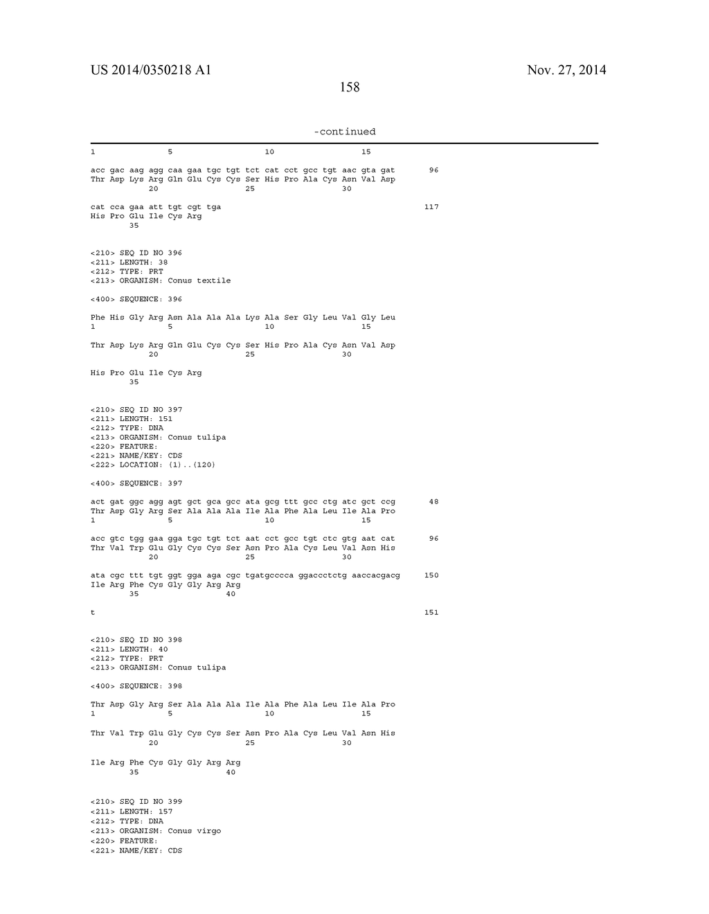 ALPHA-CONOTOXIN PEPTIDES - diagram, schematic, and image 159