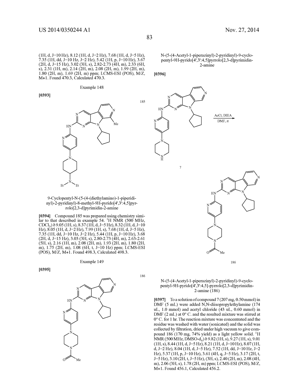 FUSED PYRIDINE, PYRIMIDINE AND TRIAZINE COMPOUNDS AS CELL CYCLE INHIBITORS - diagram, schematic, and image 84