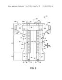 ABSORBENT ARTICLE INCLUDING CONTAINMENT FLAPS diagram and image