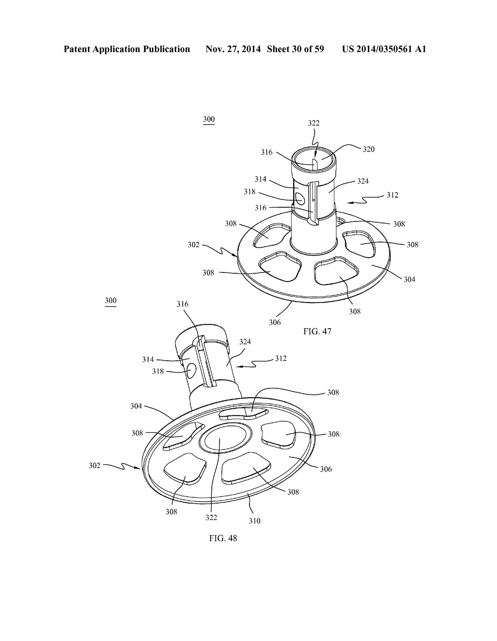 BONE IMPLANTS AND CUTTING APPARATUSES AND METHODS - diagram, schematic, and image 31