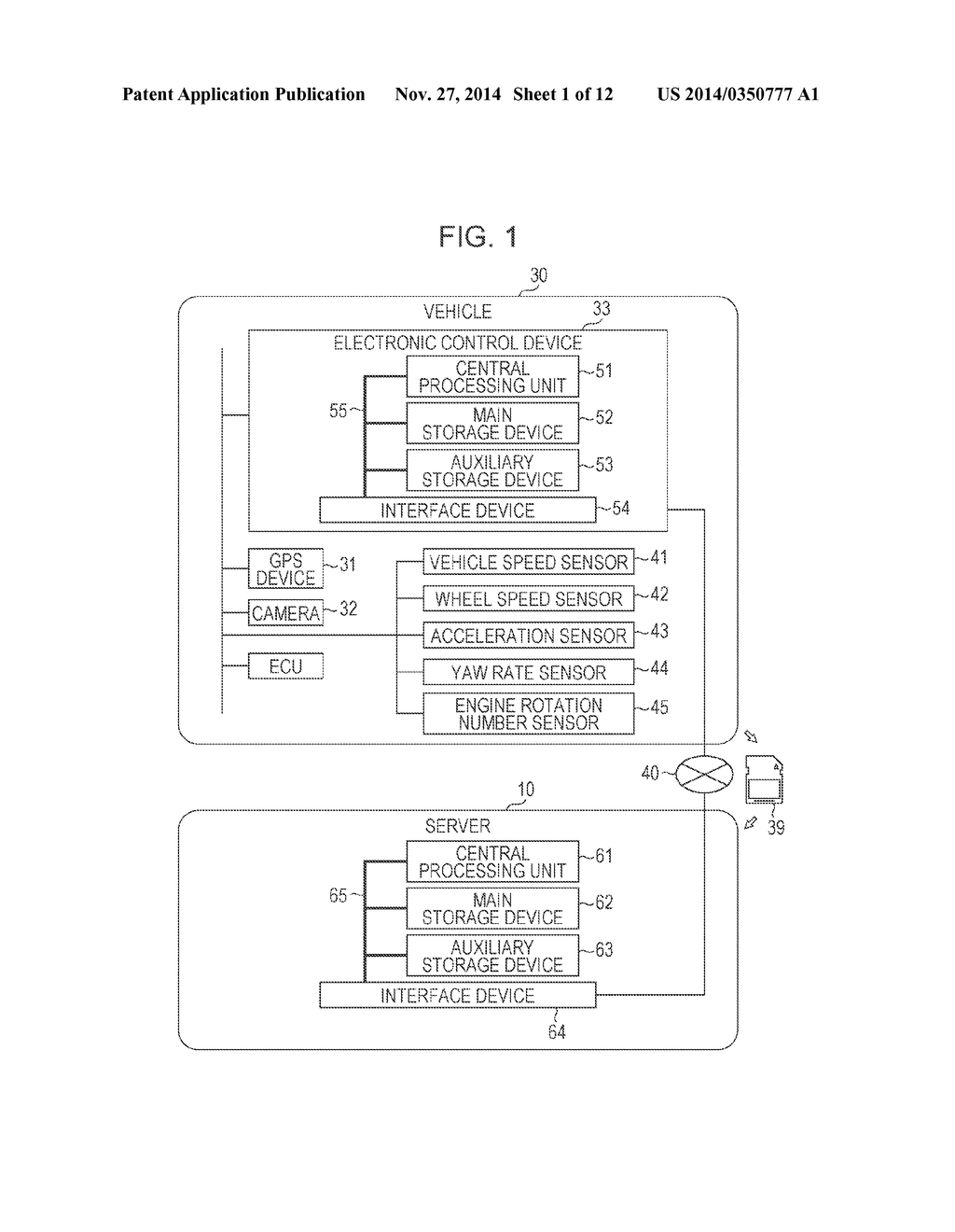 APPARATUS FOR DIAGNOSING DRIVING BEHAVIOR, METHOD FOR DIAGNOSING DRIVING     BEHAVIOR, AND PROGRAM THEREOF - diagram, schematic, and image 02