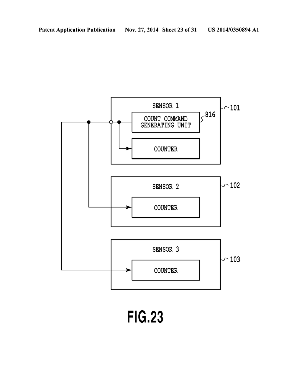 Sensor Device with Sampling Function, and Sensor Data Processing System     Using Same - diagram, schematic, and image 24