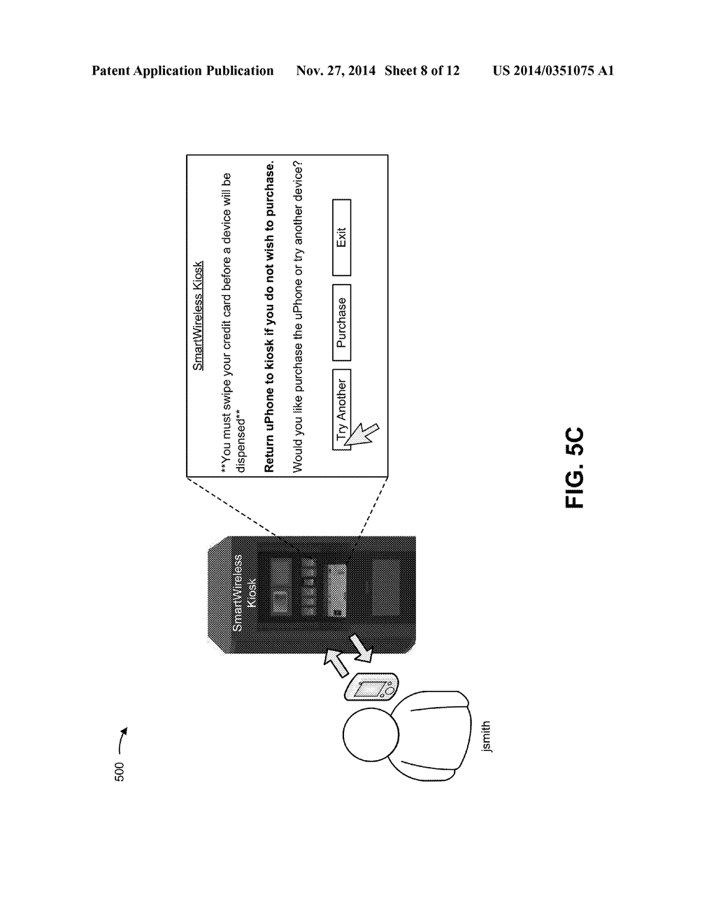 KIOSK FOR DISPENSING AND ACTIVATING USER DEVICES - diagram, schematic, and image 09