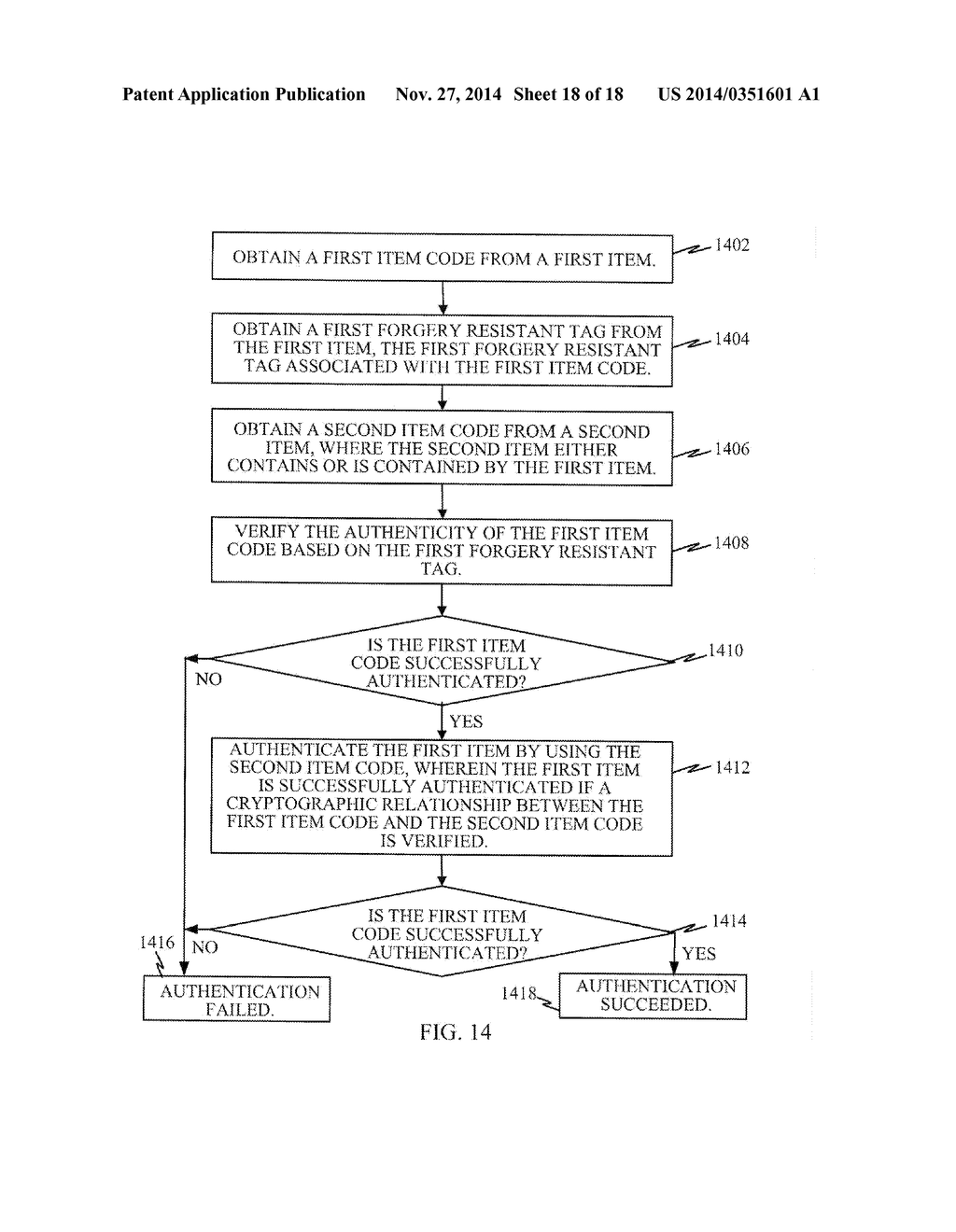 PRODUCT AUTHENTICATION USING END-TO-END CRYPTOGRAPHIC SCHEME - diagram, schematic, and image 19