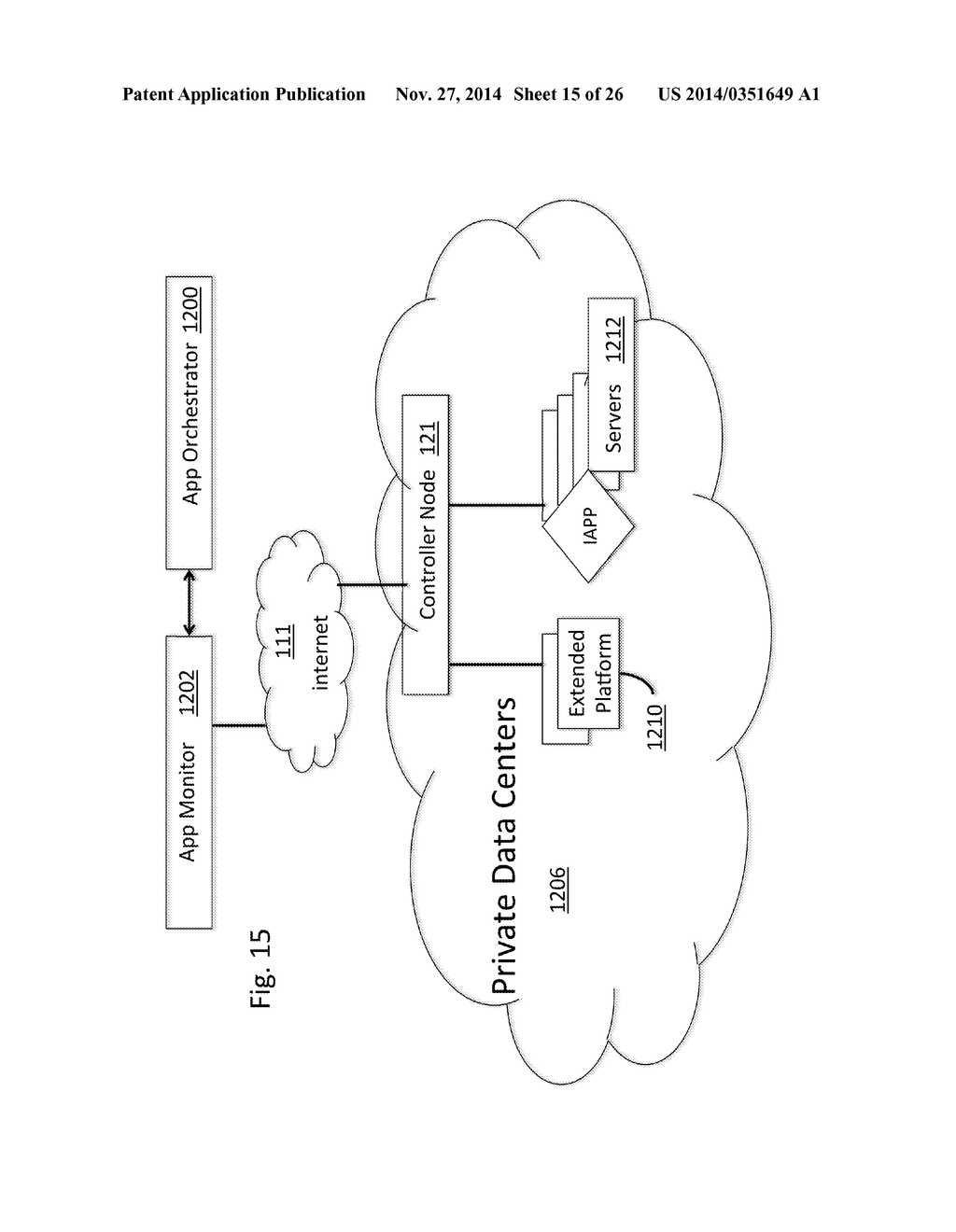 Method and Apparatus for Dynamic Correlation of Large Cloud Compute Fault     Event Stream - diagram, schematic, and image 16