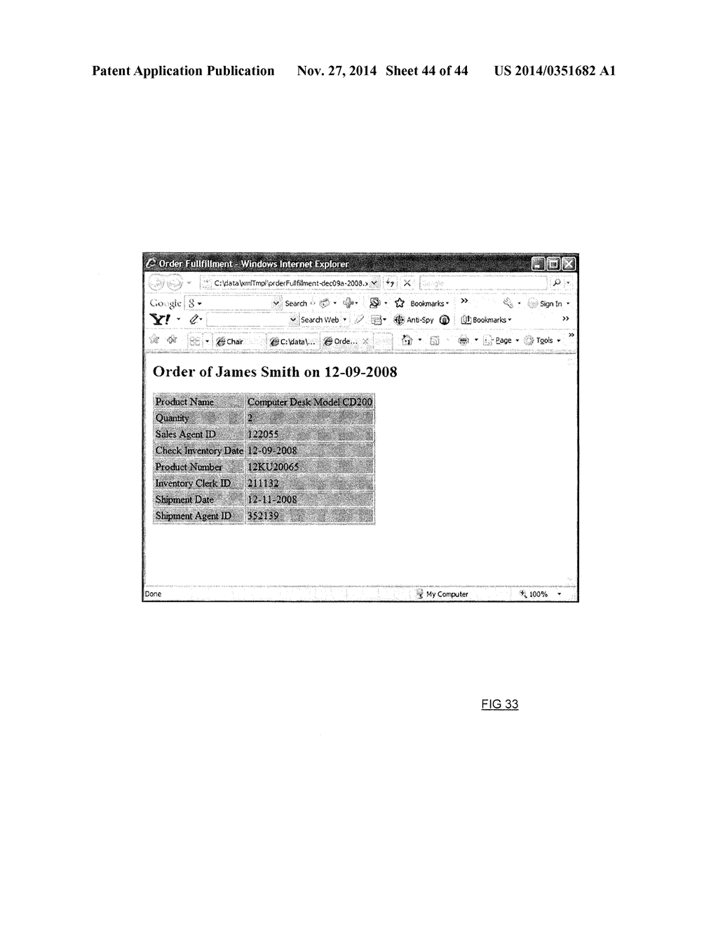 DYNAMIC GENERATION OF TARGET FILES FROM TEMPLATE FILES AND TRACKING OF THE     PROCESSING OF TARGET FILES - diagram, schematic, and image 45