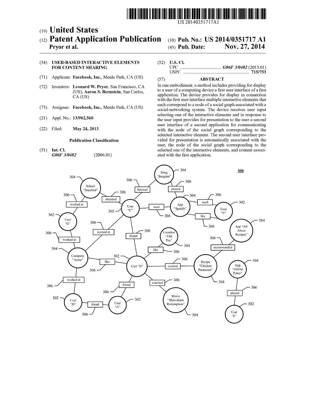 User-Based Interactive Elements For Content Sharing - diagram, schematic, and image 01