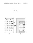 METHOD AND APPARATUS FOR DISPLAYING PICTURE ON PORTABLE DEVICE diagram and image