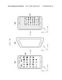 METHOD AND APPARATUS FOR DISPLAYING PICTURE ON PORTABLE DEVICE diagram and image