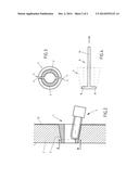 METHOD FOR MAINTAINING AND/OR REPAIRING THE SPOUT AREA OF A METALLURGICAL     VESSEL diagram and image