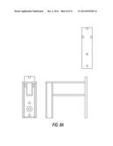 FESTOONING DEVICE AND METHOD FOR PACKAGING A CONTINUOUS LENGTH OF MATERIAL     INTO A CONTAINER diagram and image