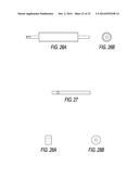 FESTOONING DEVICE AND METHOD FOR PACKAGING A CONTINUOUS LENGTH OF MATERIAL     INTO A CONTAINER diagram and image