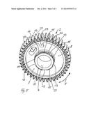 Gearwheel Arrangement Comprising a Spring Element diagram and image