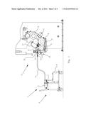 ADHESIVE SPREADING UNIT PROVIDED WITH A ROLLER-CLEANING DEVICE diagram and image