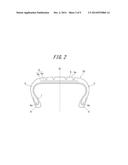 TIRE AND MOLD FOR FORMING THE SAME diagram and image