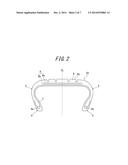 TIRE AND TIRE FORMING MOLD diagram and image