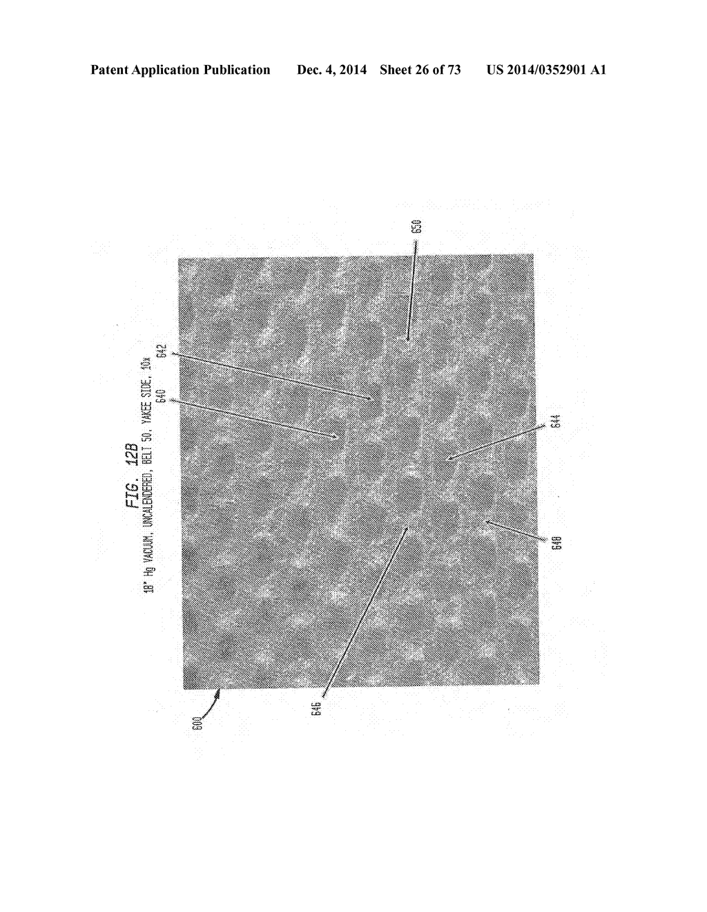 METHOD OF MAKING A BELT-CREPED, ABSORBENT CELLULOSIC SHEET WITH A     PERFORATED BELT - diagram, schematic, and image 27