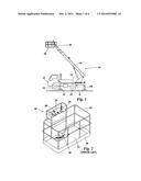 SAFETY DEVICE FOR AN AERIAL LIFT diagram and image