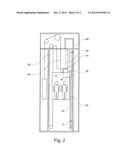 DEVICE FOR THE POSITION DETECTION OF AN ELEVATOR CAR AND METHOD FOR     OPERATING AN ELEVATOR SYSTEM diagram and image