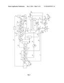 PROCESS FOR MILD HYDROCRACKING OF HEAVY HYDROCARBON FRACTIONS WITH     OPTIMIZED THERMAL INTEGRATION diagram and image