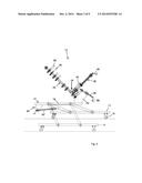 PIPE FABRICATION APPARATUS WITH A BED AND A SUPPORT HAVING A BACKING PLATE diagram and image