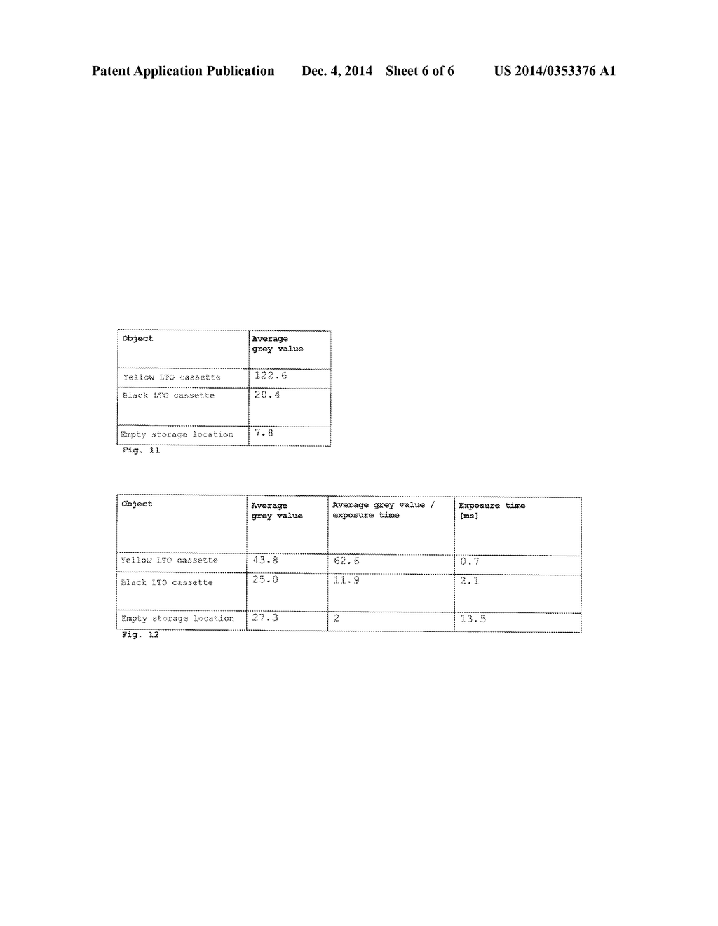 METHOD AND DEVICE FOR DETECTING AND DETERMINING THE PRESENCE OF OBJECTS IN     STORAGE LOCATIONS BY MEANS OF A BAR CODE READING DEVICE - diagram, schematic, and image 07