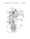 FLUID THROUGH NEEDLE FOR APPLYING MULTIPLE COMPONENT MATERIAL diagram and image