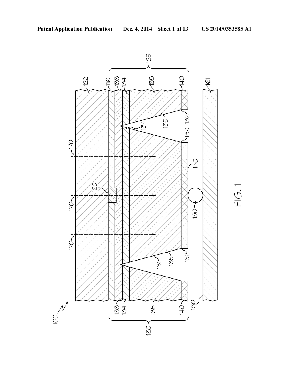 FRONTSIDE-ILLUMINATED BARRIER INFRARED PHOTODETECTOR DEVICE AND METHODS OF     FABRICATING THE SAME - diagram, schematic, and image 02