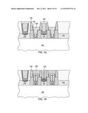 SEMICONDUCTOR DEVICES AND METHODS OF FABRICATION WITH REDUCED GATE AND     CONTACT RESISTANCES diagram and image