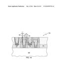 SEMICONDUCTOR DEVICES AND METHODS OF FABRICATION WITH REDUCED GATE AND     CONTACT RESISTANCES diagram and image