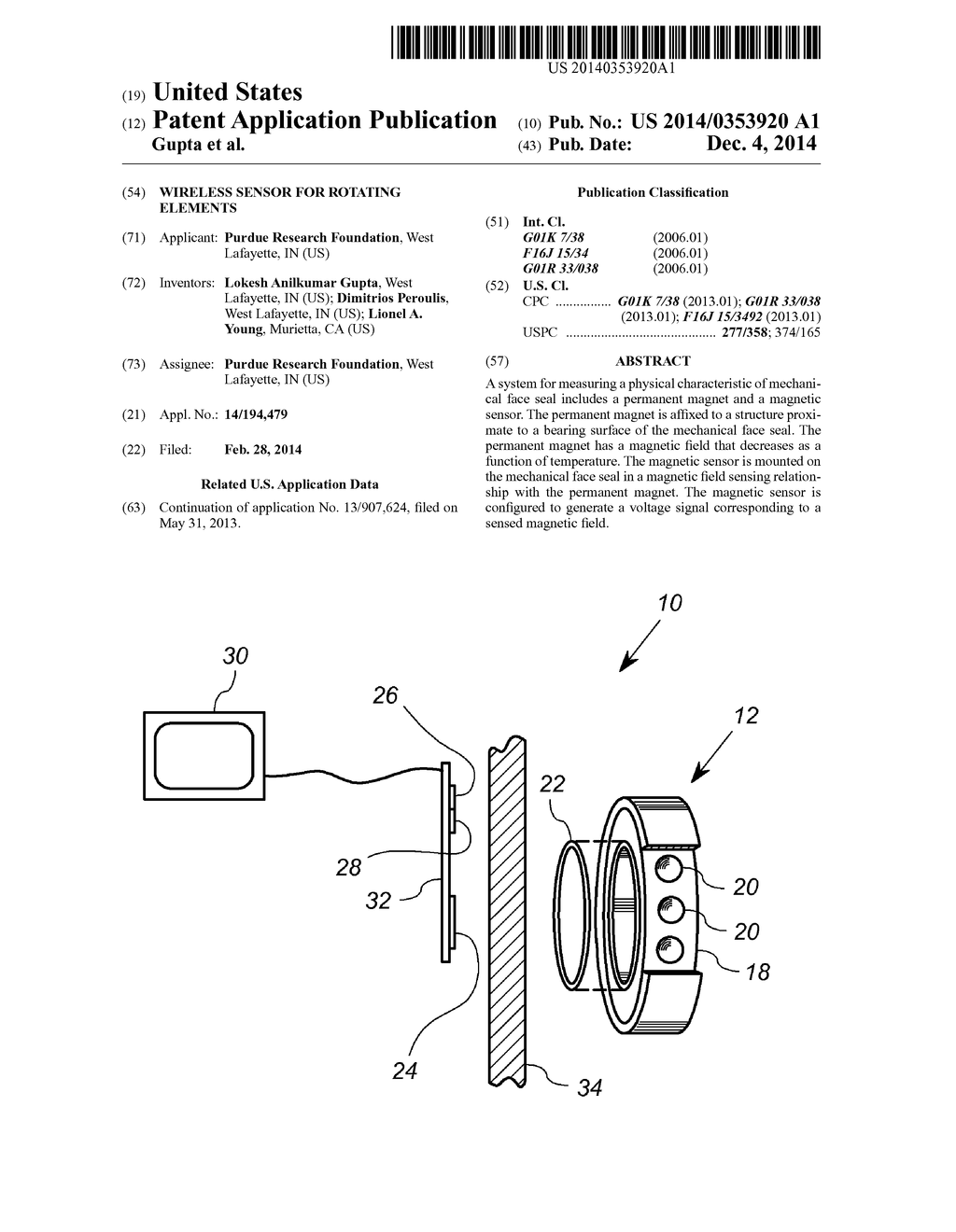 Wireless Sensor for Rotating Elements - diagram, schematic, and image 01