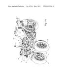 TILTABLE MOTORCYCLES WITH TWO FRONT STEERING WHEELS diagram and image