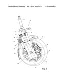 TILTABLE MOTORCYCLES WITH TWO FRONT STEERING WHEELS diagram and image