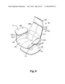 LOUNGE ASSEMBLIES FOR SUPPORTING PORTABLE ELECTRONIC DEVICES diagram and image