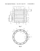 ELECTRIC MACHINE WITH LIQUID COOLED HOUSING diagram and image