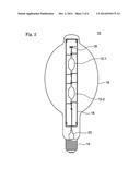 HIGH WATT TYPE CERAMIC METAL HALIDE LAMP ILLUMINATION DEVICE diagram and image