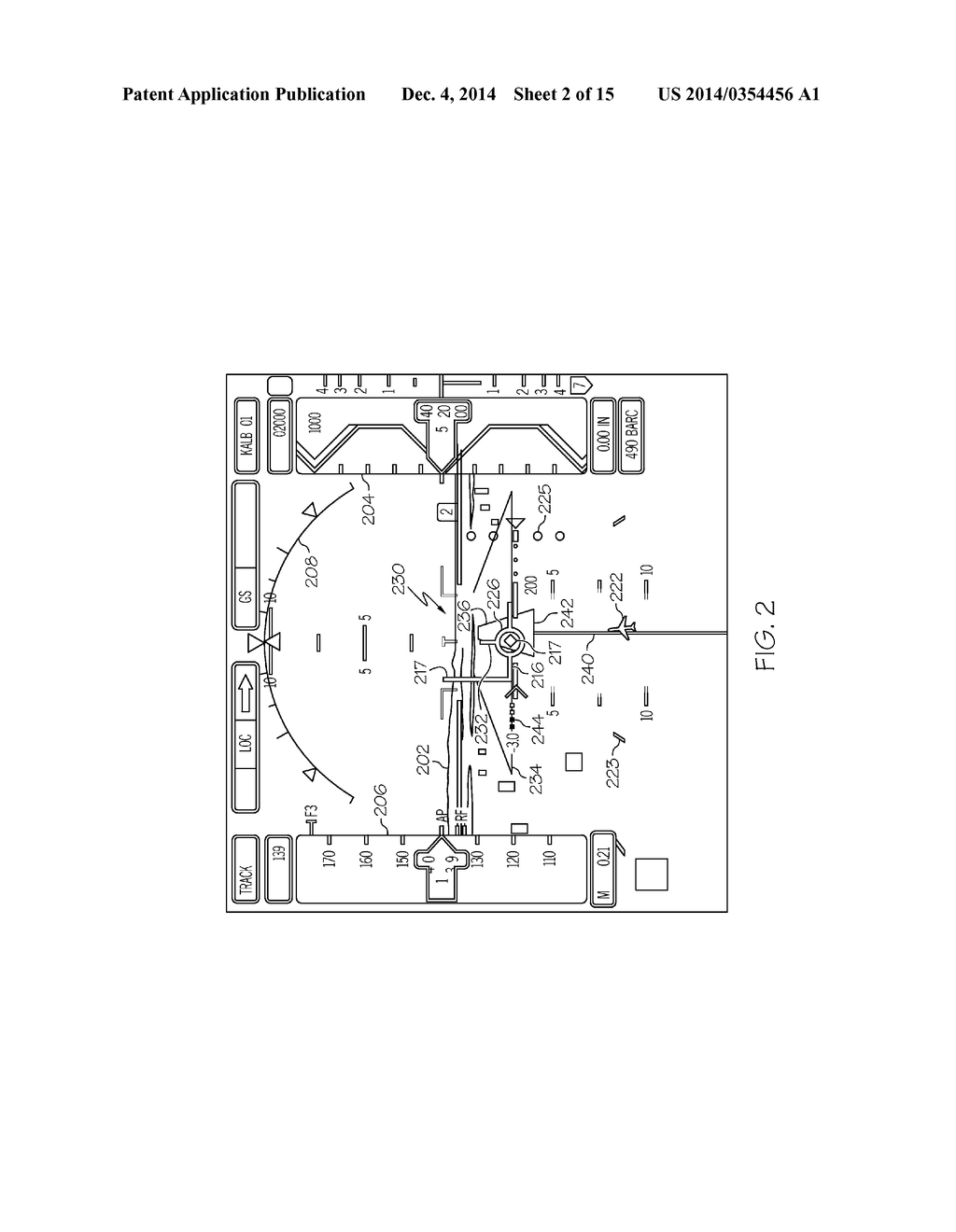 SYSTEM AND METHOD FOR DISPLAYING A RUNWAY POSITION INDICATOR - diagram, schematic, and image 03