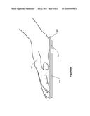 DISPLAY WITH PERIPHERALLY CONFIGURED ULTRASONIC BIOMETRIC SENSOR diagram and image