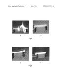 FIRE-PROOF ILLUMINATING WEB, FIRE-PROOF ILLUMINATING STRUCTURE, THEIR     MANUFACTURING PROCESSES AND THEIR USE diagram and image