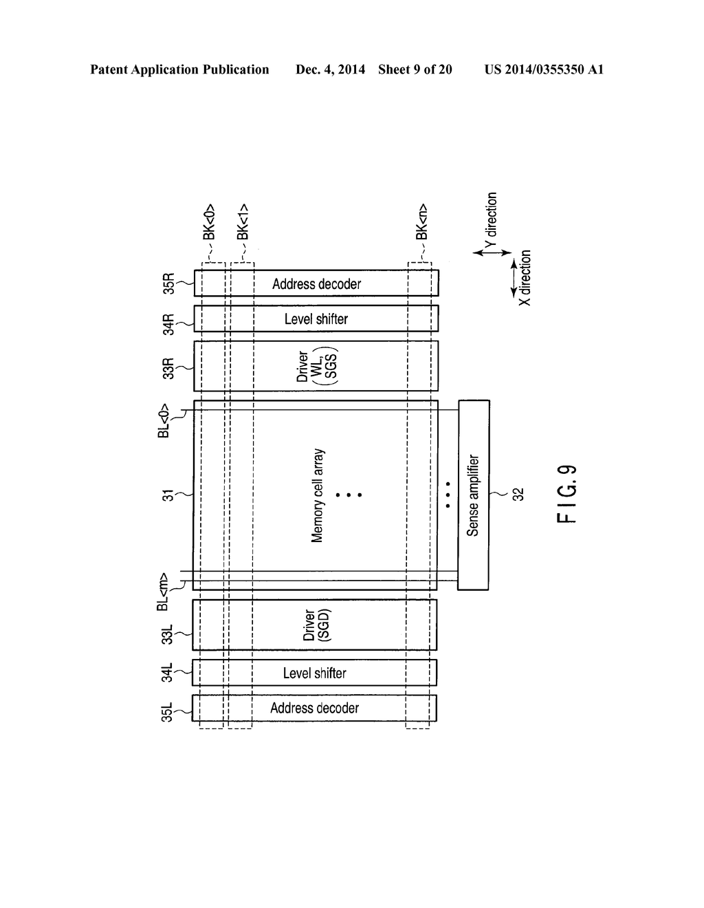 THREE DIMENSIONAL STACKED NONVOLATILE SEMICONDUCTOR MEMORY - diagram, schematic, and image 10