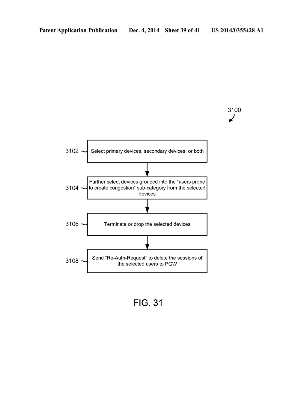 Methods and System for Dynamic Spectrum Arbitrage Policy Driven Quality of     Service - diagram, schematic, and image 40