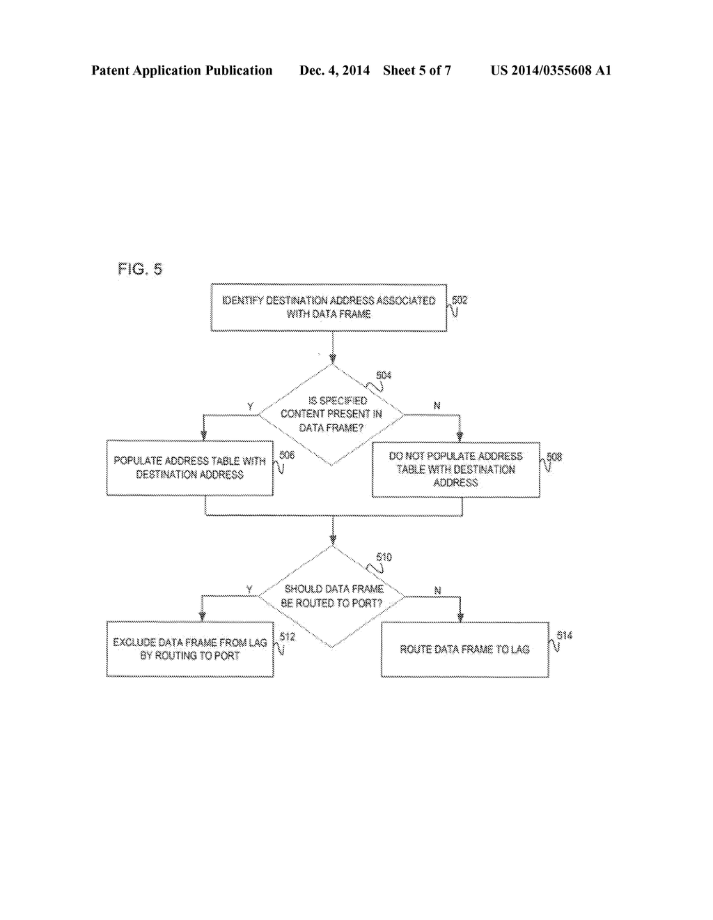 EXCLUDING A DATA FRAME FROM A LINK AGGREGATION GROUP - diagram, schematic, and image 06