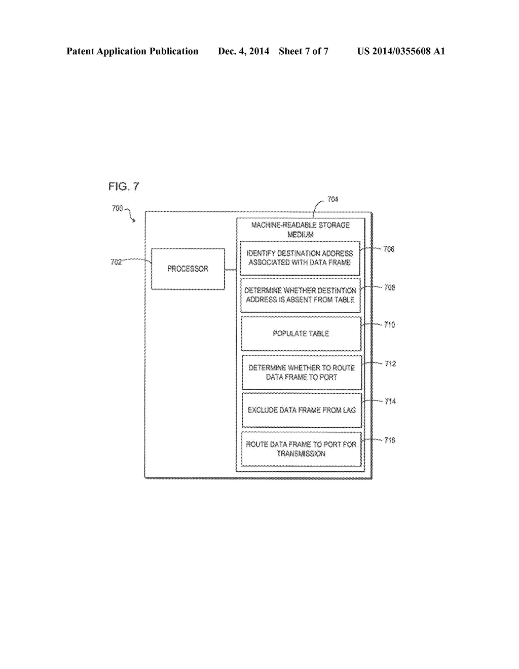 EXCLUDING A DATA FRAME FROM A LINK AGGREGATION GROUP - diagram, schematic, and image 08