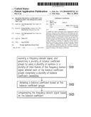 METHOD FOR SIGNAL ESTIMATION AND COMPENSATION AND APPARATUS USING THE SAME diagram and image